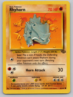 Rhyhorn Unlimited Common Jungle 61/64