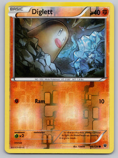 036/124 Diglett Reverse Holo Common