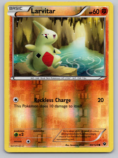 040/124 Larvitar (40) Reverse Holo Common