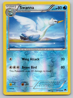 037/122 Swanna Reverse Holo Uncommon
