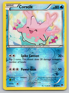 029/122 Corsola Reverse Holo Common