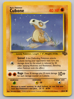 Cubone Unlimited Common Jungle 50/64