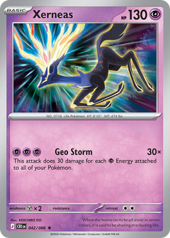042/086 Xerneas Holo Rare