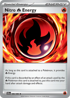 086/086 Nitro R Energy Holo Rare
