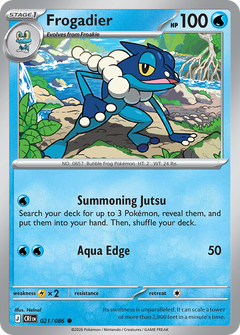 021/086 Frogadier Common