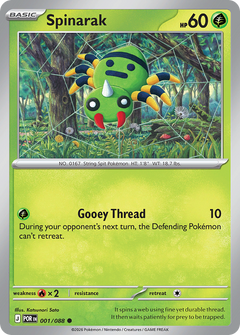 001/088 Spinarak Common
