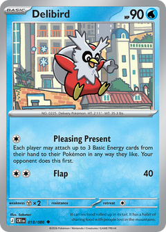 018/086 Delibird Uncommon