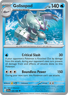 026/086 Golisopod Uncommon