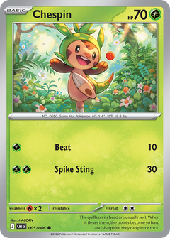 005/086 Chespin Common