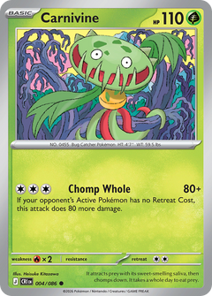 004/086 Carnivine Common