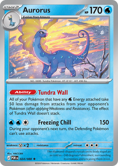 024/088 Aurorus Holo Rare