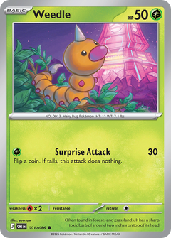 001/086 Weedle Common