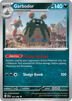057/086 Garbodor Uncommon