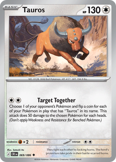 069/086 Tauros Uncommon