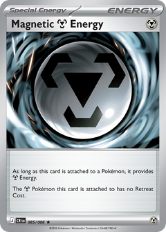 085/086 Magnetic M Energy Holo Rare