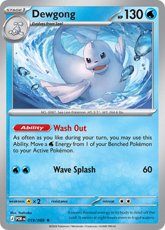 019/088 Dewgong Holo Rare