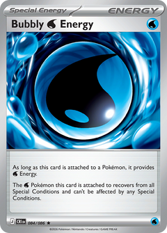 084/086 Bubbly W Energy Holo Rare