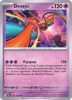 032/086 Deoxys Uncommon