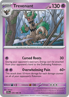 039/086 Trevenant Holo Rare